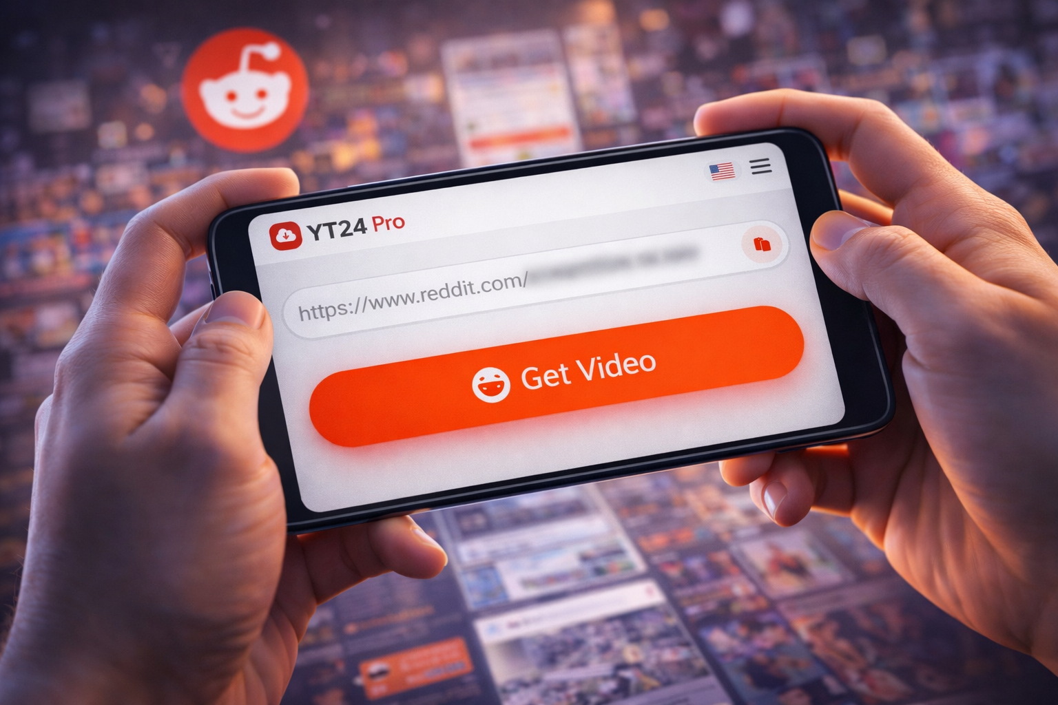 Free Reddit Video Downloader: Save Videos & GIFs with Audio in HD (YT24Pro)
